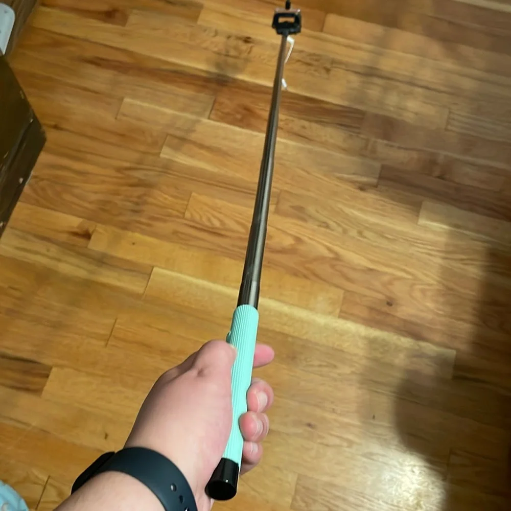 Selfie stick. Used once